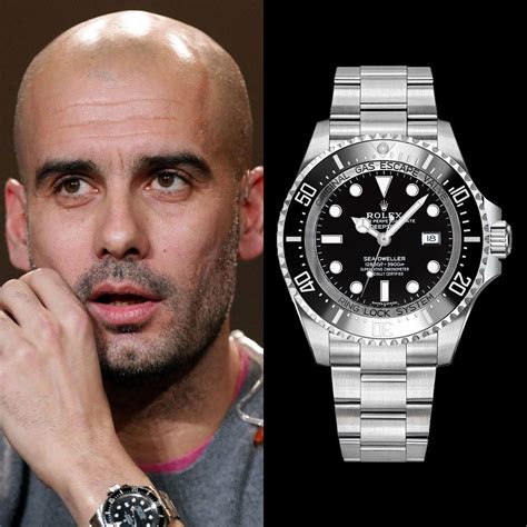 pep guardiola rolex|Pep Guardiola football watch.